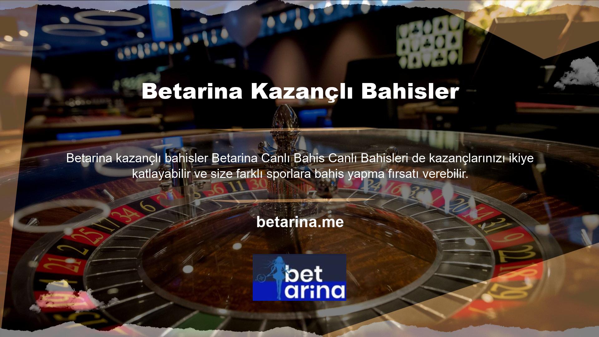 Bahisler yerleştirebilir, canlı puanları takip edebilir ve canlı TV'ye ayarlayarak devam eden maçları takip edebilirsiniz